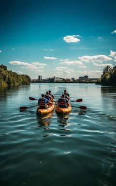 Sunset Stroll along Vistula River cover