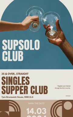 Singles Supper Club cover