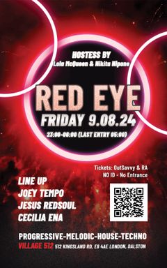 RED EYE Party cover