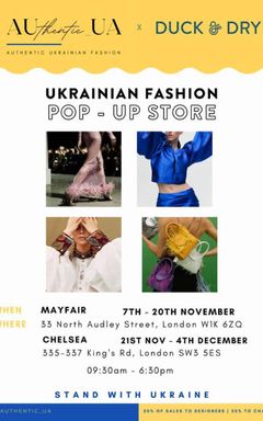 Ukrainian fashion pop-up store cover