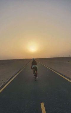 50km Bike Ride in Al Qudra Desert cover