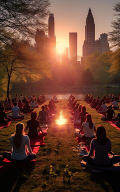 Yoga in Central Park cover