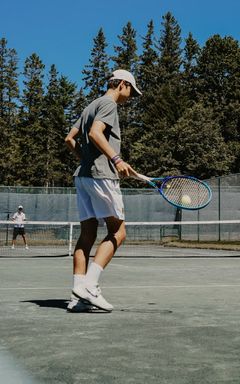 Tennis in Hyde park cover