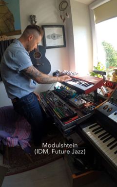 Modulshtein (IDM, Future Jazz) live concert cover