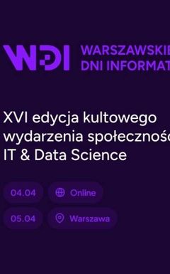 Warszawskie Dni Informatyki 2025 cover