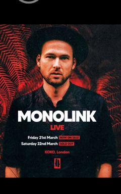 Monolink @ KOKO 22ndMar cover