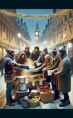Christmas Meal Giving for the homeless cover