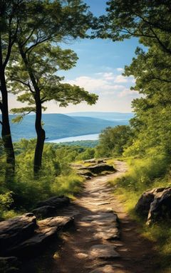 Hiking in the Hudson Valley cover