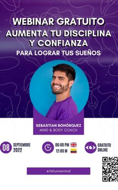 FREE Webinar - Aumenta tu disciplina y confianza cover