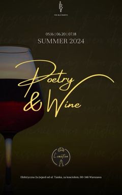 Poetry and wine cover