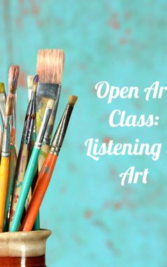 Art class with live music: online version cover