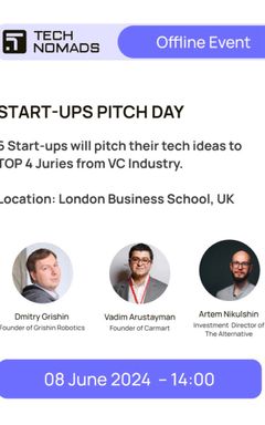 Start-ups Pitch Day (russian speaking) cover