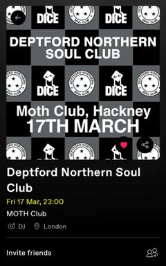 Northern Soul night! cover