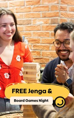 FREE Jenga Games Night | London 20s & 30s 🎲 cover