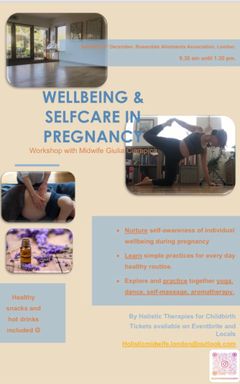 Workshop: Pregnancy Wellbeing and Self-Care cover