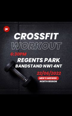 CrossFit at Regents Park by the band stand cover