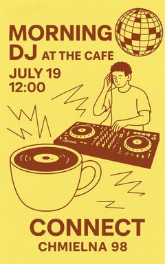 Morning DJ Session w Connect Café cover