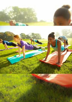 Mindful Sunday pilates with christine, in the park cover