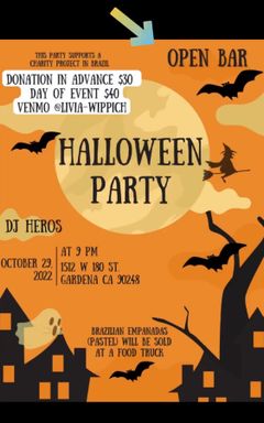 Brazilian Halloween party cover