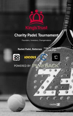 Charity Padel Tournament: Forbes + King’s Trust cover