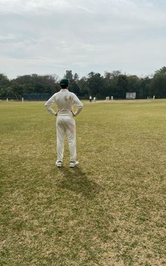 Cricket in Battersea Park cover