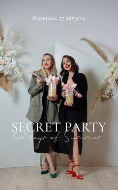 Secret party cover