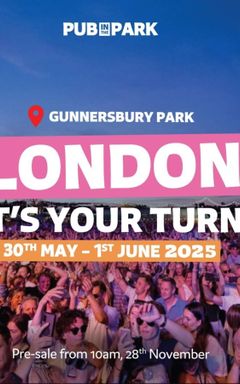 Pub In The Park: London Saturday Evening cover