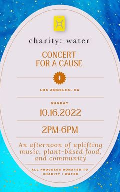 Charity Water Fundraiser! 🙏🏽💜💦 cover
