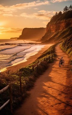 Scenic Bike Ride along Coastal Paths cover