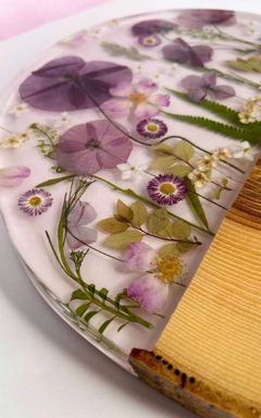 Epoxy Resin Art Botanical cover