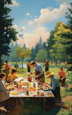 Outdoor Painting Party cover