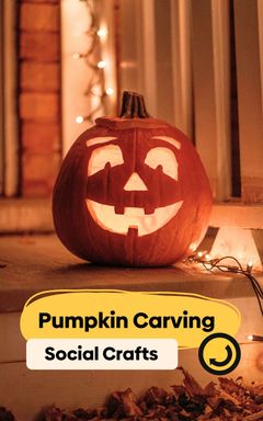 Pumpkin Carving & Mask Making 🎃👩‍🎨 cover