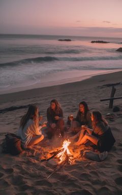 Beach Cleanup and Bonfire cover