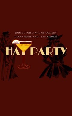 Hat Party with film students in Hendon! cover