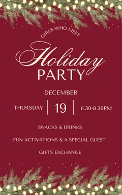 GWM Holiday Party 🎁✨ cover
