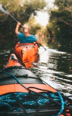 Let's go kayaking cover