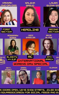 Square Go Comedy Blighty - Int. Womens Day Special cover