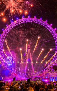NYE Fireworks London- Blue zone 1 cover