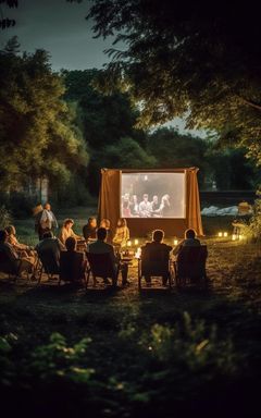 Outdoor Movie Night under the Stars cover