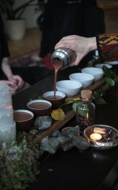 Meditation, sound healing & cacao cover