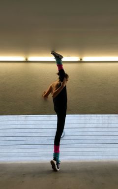 Stretching class cover