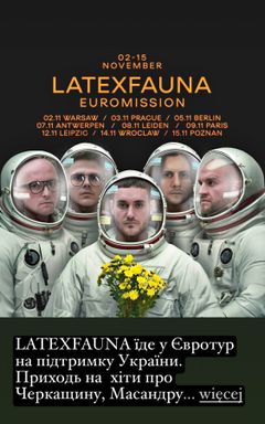 Latexfauna Warsaw 2.11.23 cover