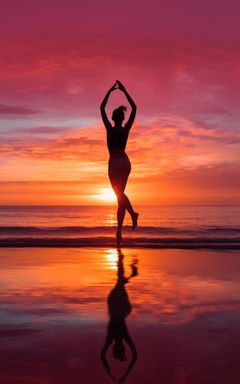 Sunrise Yoga by the Beach cover