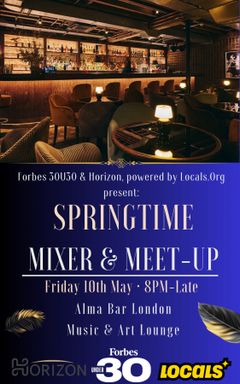 Spring Mixer: Forbes 30U30, Global Shapers+Leaders cover