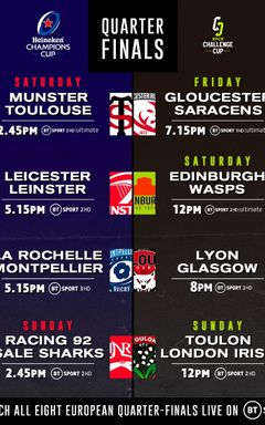 Big Rugby Game at the pub: EPCR Munster v Toulouse cover