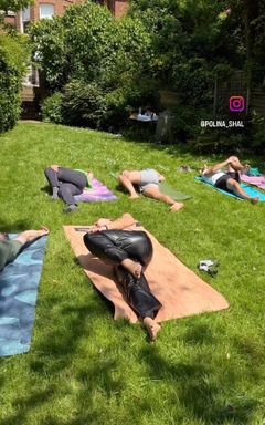Battersea park yoga and Grechka Brunch cover