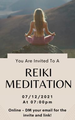 Free Online Reiki Meditation cover