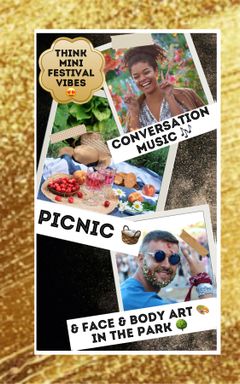 Free Picnic 🧺, Convo 🥰 & Face & Body Art Event🎨. cover
