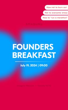 Founders Breakfast at Imaguru cover