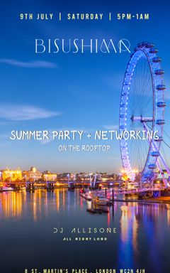 Summer Party + Networking on the Rooftop cover